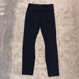 navy lululemon leggings
